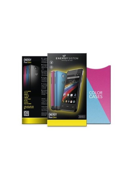 Energy Sistem Phone Colors - Smartphone de 4 (3G, Bluetooth, procesador doble núcleo ARM Cortex A7 1 GHz, GPU Mali-400, 4 GB, A