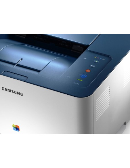 Samsung CLP-360 - Impresora láser (2400 x 600 DPI, 20000 páginas por mes, SPL-C, 18 ppm, 4 ppm, 14s) Si: SAMSUNG: Kiwiku.com: I