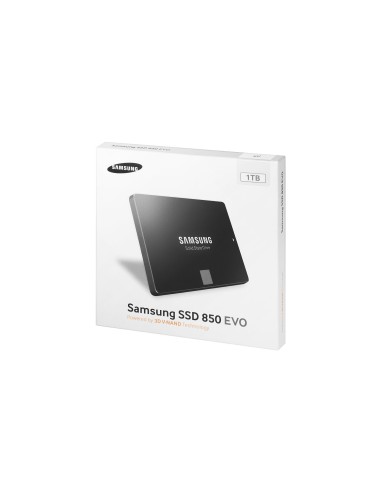 Samsung 1TB 850 EVO - Disco duro sólido (1000 GB, Serial ATA III, 540 MB/s, 6,35 cm (2.5), Negro, 0,1W): Kiwiku.com: Informátic