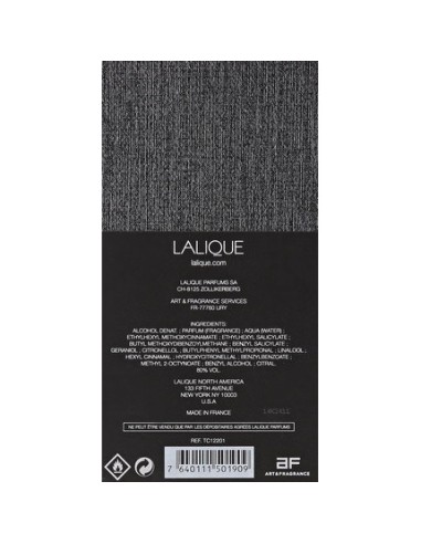 Lalique Les Compositions Parfumees Bronze Eau de Parfum Vaporizador 100ml para Mujer