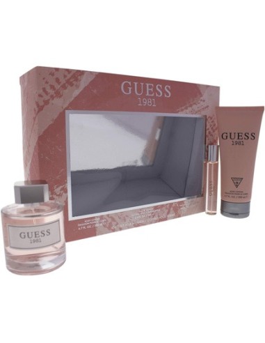 Set Guess Guess 1981 Eau de Toilette 100ml + Eau de Toilette 15ml + Loción Corporal 200ml