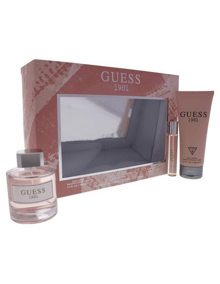 Set Guess Guess 1981 Eau de Toilette 100ml + Eau de Toilette 15ml + Loción Corporal 200ml