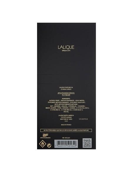 Lalique Noir Premier Terres Aromatiques Eau de Perfume Vaporizador 100ml
