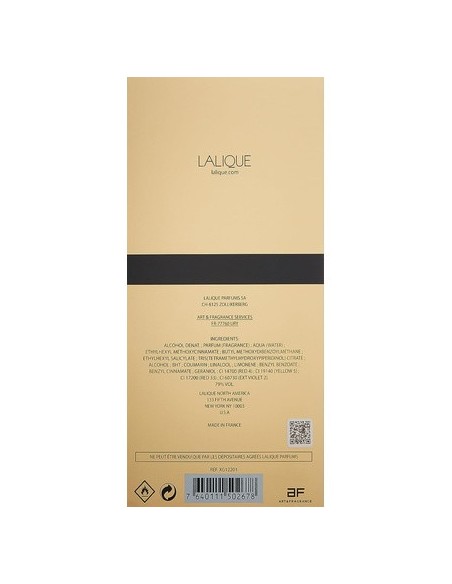 Lalique Noir Premier Or Intemporel Eau de Perfume Vaporizador 100ml