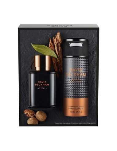 David Beckham Bold Instinct Eau de Toilette 50ml y Desodorante Vaporizador 150ml Gift Set