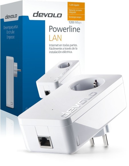 Devolo dLAN 1200+ - Adaptador para red PLC: Devolo: Kiwiku.com: Informática