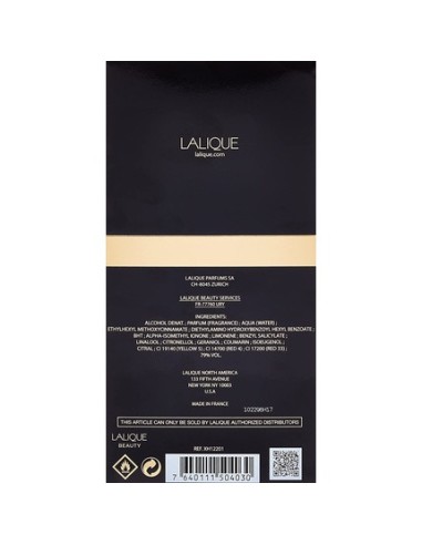 Lalique Illusion Captive Noir Premier 1898 Eau de Parfum Unisex 100ml