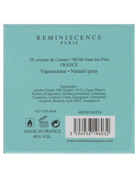 Reminiscence Love Rose Eau de Perfume Vaporizador 100ml