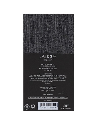 Lalique Les Compositions Parfumees Zamac Eau de Parfum Vaporizador 100ml para Mujer