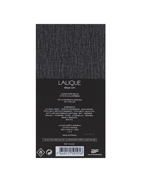 Lalique Les Compositions Parfumees Zamac Eau de Parfum Vaporizador 100ml para Mujer