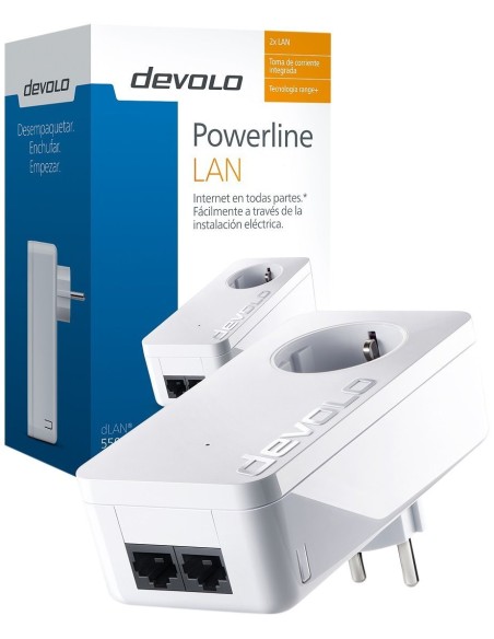Devolo dLAN 550 duo+ - Adaptadores Powerline LAN: Devolo: Kiwiku.com: Informática