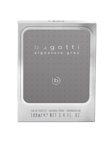 Bugatti Signature Grey Eau de Toilette para Hombre 100ml