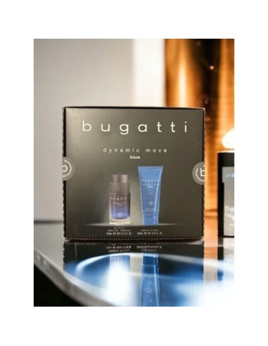 Bugatti Dynamic Move Blue Set Regalo Eau de Toilette 100ml & Gel de Ducha 200ml