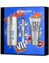 Carolina Herrera 212 para Hombre Eau de Toilette 100ml Vaporizador + After Shave 100ml + Miniatura 1u.