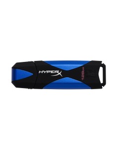 Kingston DataTraveler HyperX 3.0 - Memoria USB de 128 GB, Negro y azul: KINGSTON: Kiwiku.com: Informática