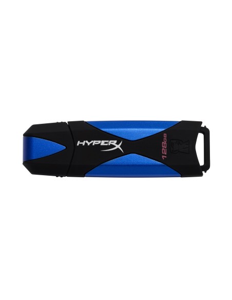 Kingston DataTraveler HyperX 3.0 - Memoria USB de 128 GB, Negro y azul: KINGSTON: Kiwiku.com: Informática