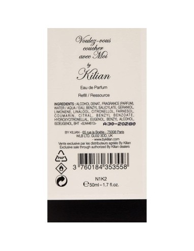 By Kilian Voulez Vous Coucher Avec Moi para Mujer Eau de Parfum Recarga 50ml