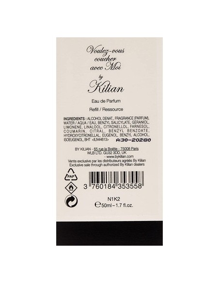 By Kilian Voulez Vous Coucher Avec Moi para Mujer Eau de Parfum Recarga 50ml