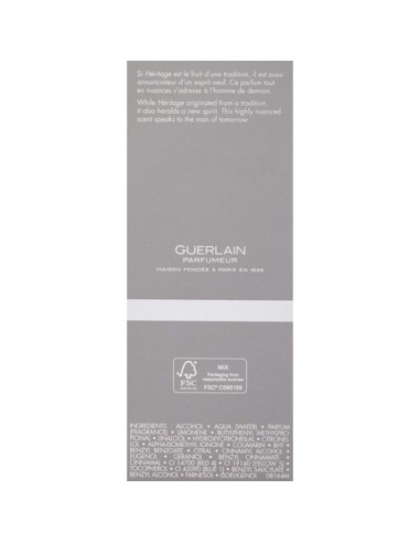 Guerlain Heritage Eau de Toilette 100ml Vaporizador