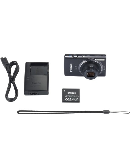 Canon IXUS 155 - Cámara compacta de 20 Mp (pantalla de 2.7, zoom óptico 10x, estabilizador digital), negro - Electrónica - Kiwi