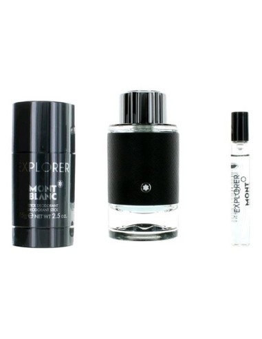 Montblanc Explorer Eau de Perfume Vaporizador 100ml Set 3 Unidades