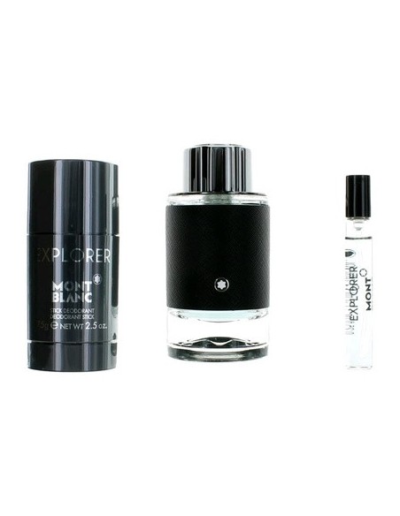 Montblanc Explorer Eau de Perfume Vaporizador 100ml Set 3 Unidades