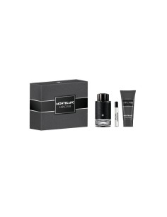 Montblanc Mont Blanc Explorer 100ml Eau de Parfum Vaporizador + 7.5ml Eau de Parfum Vaporizador + 100ml Gel de Ducha Set Regalo