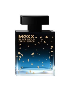 Mexx Black & Gold Limited Edition Man Eau de Toilette Woody-fruity Men's Fragrance 50ml