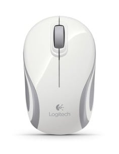 Logitech M187 - Mini ratón inalámbrico, 2.4 GHz, blanco: Logitech: Kiwiku.com: Informática