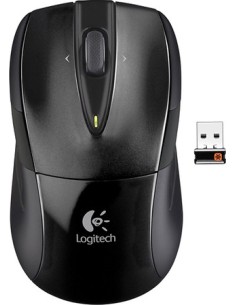 Logitech M525 - Ratón inalámbrico ergonómico, color negro: LOGITECH: Kiwiku.com: Informática