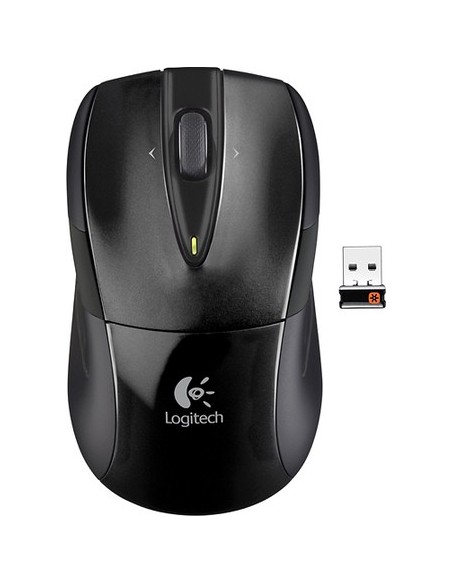 Logitech M525 - Ratón inalámbrico ergonómico, color negro: LOGITECH: Kiwiku.com: Informática