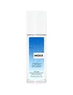 Mexx Fresh Splash para Hombre Desodorante Glass 75ml