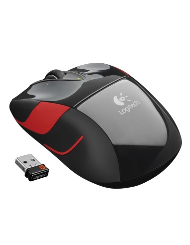 Logitech M525 - Ratón inalámbrico ergonómico, color negro: LOGITECH: Kiwiku.com: Informática
