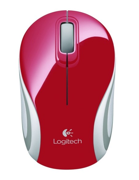 Logitech 910-002732 - Ratón óptico inalámbrico, color rojo: LOGITECH: Kiwiku.com: Informática