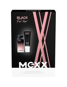 Mexx Black para Mujer Eau de Toilette Gift Pack 30ml + Gel de Ducha 50ml