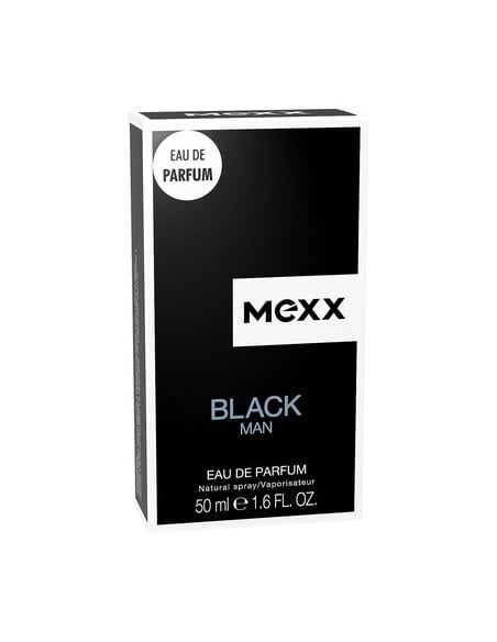Mexx Black Man Eau de Parfum Long-lasting Men's Fragrance 50ml