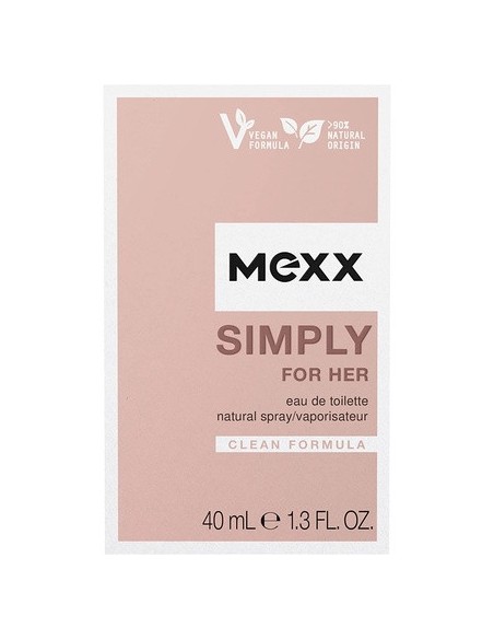 mexx_simply_para_mujer_eau_de_toilette_fresh_floral_elegant_ladies_natural_vegano_formula_glass_bottle_40ml_3616302937127_oferta