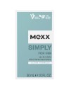 Mexx Simply para Hombre Eau de Toilette Refrescante Elegant Mens Natural Vegano Formula 30ml