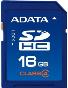 A-Data ASDH16GCL4-R Secure Digital High Capacity Card (SDHC) 16384 MB: Adata: Kiwiku.com: Informática