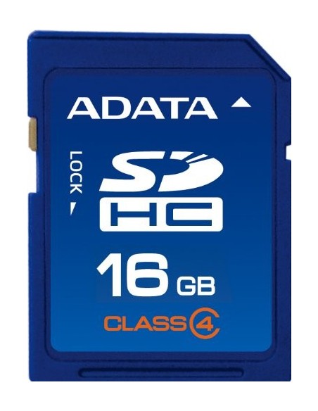 A-Data ASDH16GCL4-R Secure Digital High Capacity Card (SDHC) 16384 MB: Adata: Kiwiku.com: Informática