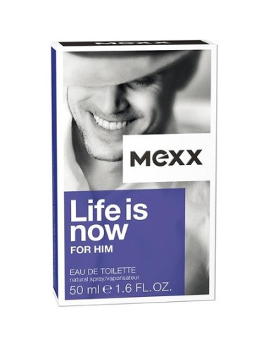 Mexx Life Is Now para Hombre Eau de Toilette 50ml Vaporizador