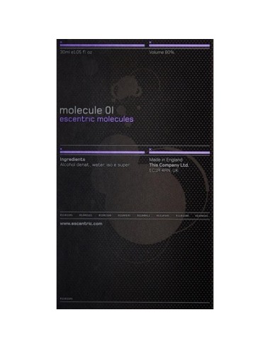 Escentric Molecules Molecule 01 Eau de Toilette Vaporizador 30ml