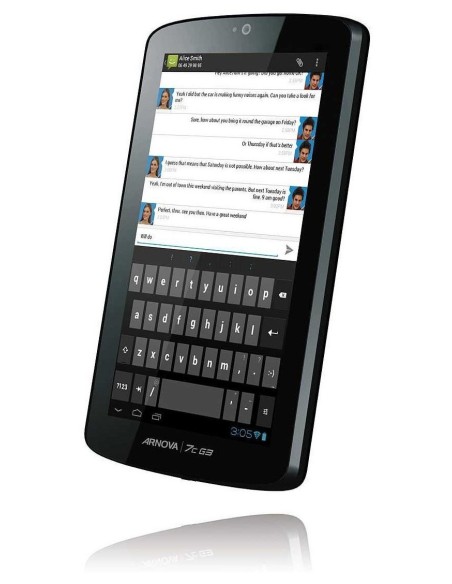 Archos Arnova 502068 - Tablet de 7 pulgadas (Android 4.0, 4 GB, 3G, wifi, 1.4 GHz), color negro: Kiwiku.com: Informática
