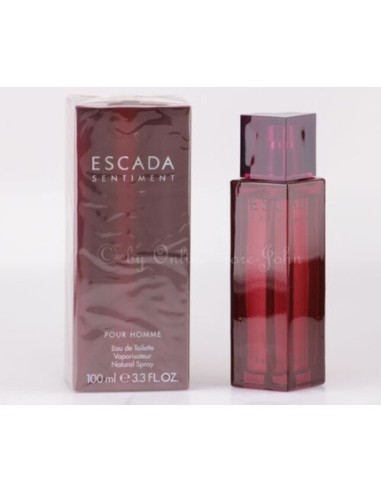 Escada Sentiment para Hombre 100ml Eau de Toilette Vaporizador