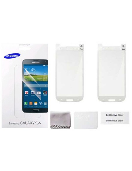 Kiwiku.com: Samsung G034S5FG1 - Protector de pantalla para Samsung Galaxy S5, transparente - Electrónica