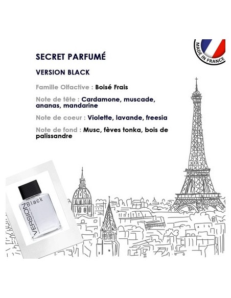 Ulric de Varens Saint Prés Version Black Eau de Toilette Vaporizador para Hombre 100ml - Woody Agua Fresca