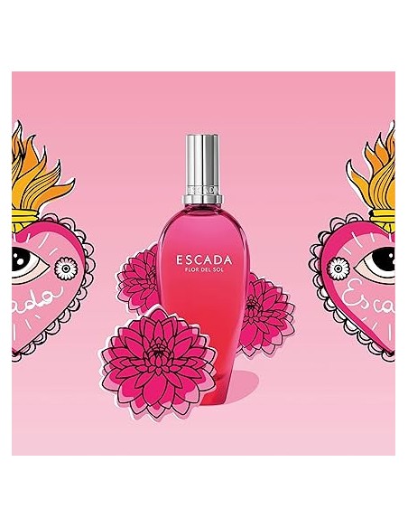 Escada Flor Del Sol 100ml Vaporizador Eau de Toilette