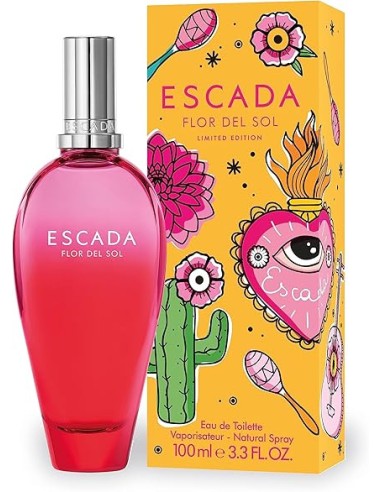 Escada Flor Del Sol 100ml Vaporizador Eau de Toilette