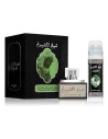 Lattafa Sheikh Al Shuyukh Black Edition Eau de Parfum 50ml + Desodorante Vaporizador 50ml - Unisex