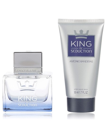 Ofertón ANTONIO BANDERAS  Antonio banderas king of seduction gift set 50ml edt + 50ml aftershave balm